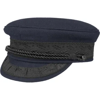 Čepice Fiebig - Headwear since 1903 Kapitanka Fiebig - 6360101 - Prinz Heinrich original - modrá Velikost: 55 cm (S)