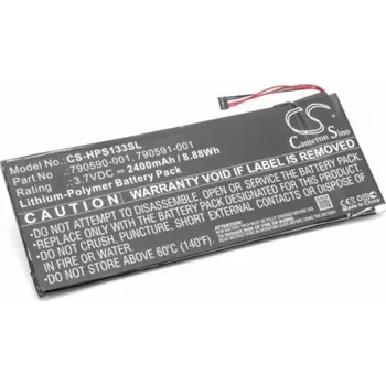 Baterie k notebooku VHBW Baterie pro HP 7 Plus G2, 2400 mAh