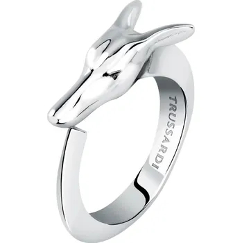 Šperk Dámský prsten Trussardi T-Heritage TJAXB06 58 mm