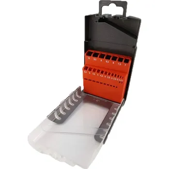 Vrták Obal na vrtáky GRIPBOX3A od 1,0-10,0x0,50mm,19 dílná průměr: sada 1,0-10,0x0,50mm,19 dílná