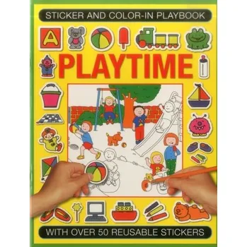 První čtění Sticker and Color-in Playbook: Playtime - Tulip, Jenny