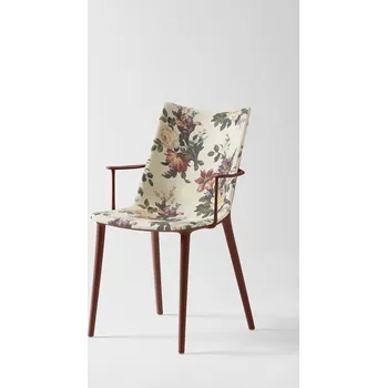 Jídelní židle Židle H.H.H. čalouněná látka, více variant - Kartell Barva: Vínová / drakokamenná