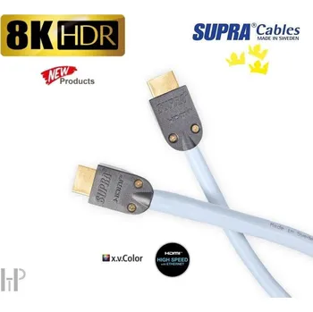 Video kabel Supra HDMI-HDMI 2.1 UHD8K - HDMI kabel v2.1 8K/HDR 1,5 m