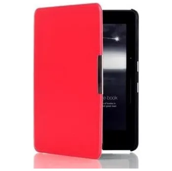 Pouzdro na čtečku elektronické knihy Pouzdro Durable Lock pro Amazon Kindle Voyage - červené, magnet, AutoSleep + BONUSY