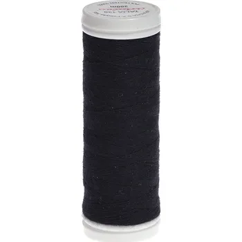 Nit Ariadna Polyesterová střižová nit Talia 120 200 m - 0799 - černá