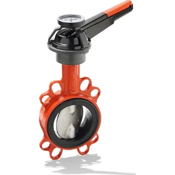 Příslušenství k čerpadlu KSB BOAX-S DN20/25 PN6/10/16 T23g6gXU LP165mezipřírubová uzavírací klapka s pákou, těleso: tvárná litina, disk: nerez, manžeta: EPDM