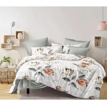 Povlečení NOVINKA 2025 ! Bavlněná sada povlečení 3D Francouzské 200x220 cm IZABELA + PROSTĚRADLO ZDARMA !