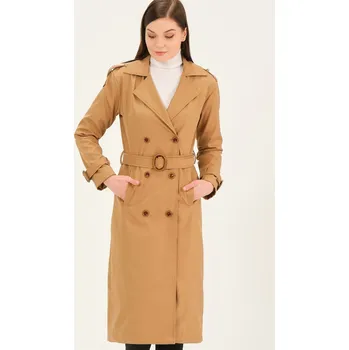 Dámský kabát Dámský trenčkot dewberry dewberry hořčicová 1914453