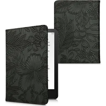 Pouzdro na čtečku elektronické knihy Pouzdro KW Mobile - Embossing Flowers - KW5781020 - pro Amazon Kindle Paperwhite 5 (2021) - vícebarevné, kapsa na ruku + BONUSY