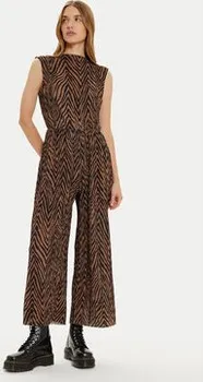 Dámský overall Vero Moda Overal Wilhelmina 10330184 Hnědá Regular Fit S