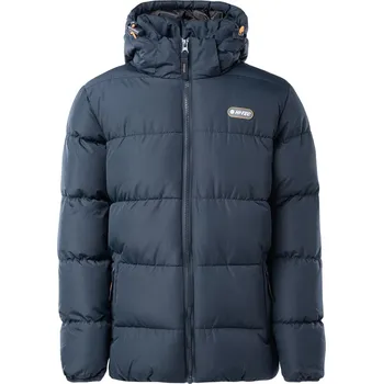 Dětská Zimní prošívaná bunda HI-TEC SAFIO JRB M000177034 – Tmavě modrá 158