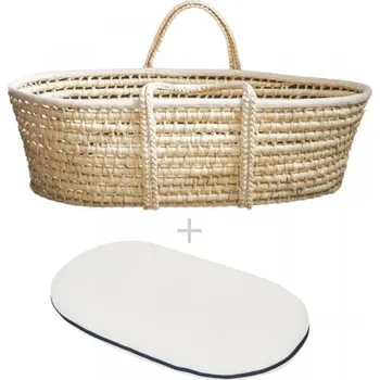 košík pro miminko Ahojbaby Mojžíšův košík pro miminko Corn Natural + oboustranná matrace Airdream