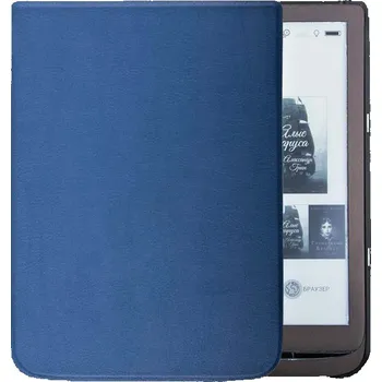 Pouzdro na čtečku elektronické knihy Durable Lock - DL-1223 - pouzdro na Pocketbook 740 InkPad 3 - modré, magnetické zavírání, AutoSleep + BONUSY
