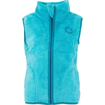 Chlapecká vesta Pidilidi vesta dětská chlupatá se stojáčkem, Pidilidi, PD1140-15, tyrkysová 110