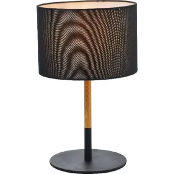 Lampička ACA DECOR Stolní lampa YASMINE max. 60W/E27/230V/IP20, černá, průměr 250mm