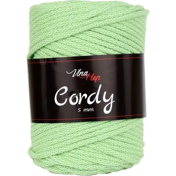 Příze Cordy, 5mm, 8145, světle zelená
