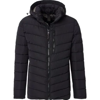 Pánská zimní bunda Casa Moda 544297000 prošívaná černá 5LX - 6XL s kapucí Casa Moda - 5XL