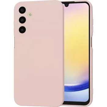 Pouzdro na mobilní telefon Kryt Samsung Galaxy A25 5G Techsuit SoftFlex - pink sand