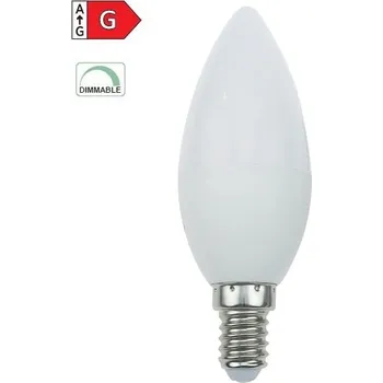 Žárovka Diolamp SMD LED žárovka matná Candle C37 Wifi 5W/E14/230V/RGB+CCT/380Lm/200°/Dim