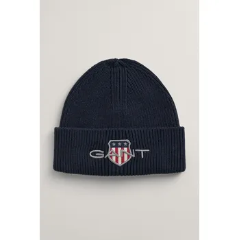 Kšiltovka ČEPICE 1-6 LET GANT ARCHIVE SHIELD BEANIE EVENING BLUE