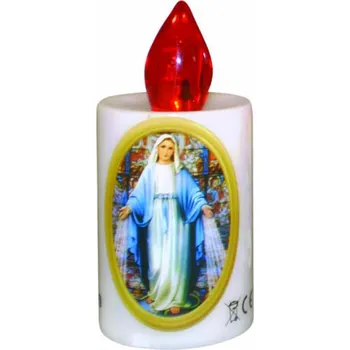 Svíčka LED SVÍČKA červená, 1 ks v balení, 30 dní, interiér/exteriér