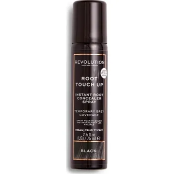 Nestandardní parfém Revolution Hair - Root Touch Up Spray Black Vlasové vody 75 ml unisex