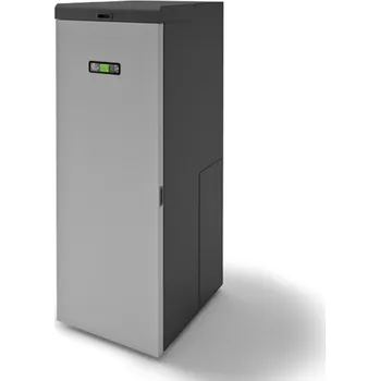 Kotel EVA CALÓR Eva Calor Hydro Kantina 24 - Kotel na pelety, teplovodní Barva: Černá, hliník