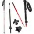 Trekingová hůl Camp Sonic Alu 2 černé/červené 115-135 cm