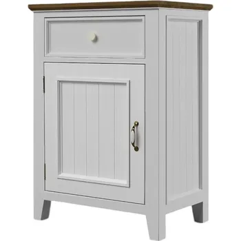 Komoda Komoda PROVENCE K15P z masivu bílá Barevné provedení: Bílá, Provedení: šuplíky bez pojezdů