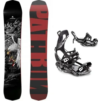 Snowboard Pathron Legend 23/24 snowboard + Raven Fastec FT360 black vázání 147 cm + L (EU 41-44) + DÁREK + Doprava ZDARMA