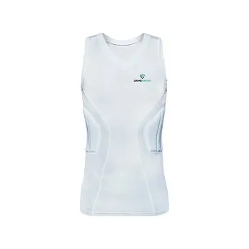 Game Patch Padded compression shirt PRO Kompresní tričko M, bílá