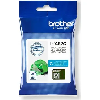 Tiskárna Brother LC-462C (inkoust cyan, 550 str.)