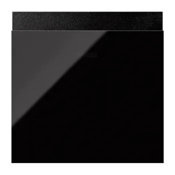 vypínač Simon 100 10000078-138 Kryt spínače na kartu černá