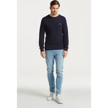 Pánské džíny DŽÍNY GANT EXTRA SLIM ACTIVE RECOVER JEANS SEMI LIGHT BLUE WORN IN