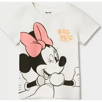 Minnie Mouse Dívčí tričko s krátkým rukávem "Minnie a Mickey Mouse" Motiv: 4, Velikost: 130/6-7 let