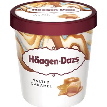 Zmrzlina Häagen-Dazs Karamelová zmrzlina smetanová s polevou ze slaného máslového karamelu 460ml