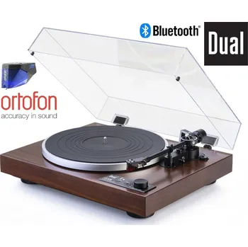 Gramofon DUAL CS 529 Walnut - Ortofon 2M BLUE