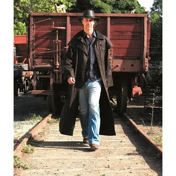 Scippis Australský kabát - LONGRIDER COAT Velikost: 4XL, Varianta: Černá