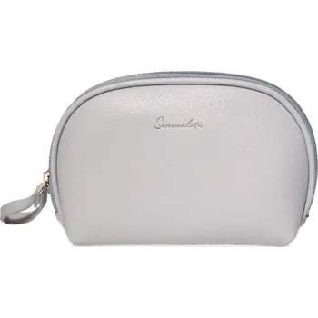Kosmetická taška Sensualité Kosmetická Taštička SEN10506 Smetanovo Šedivá