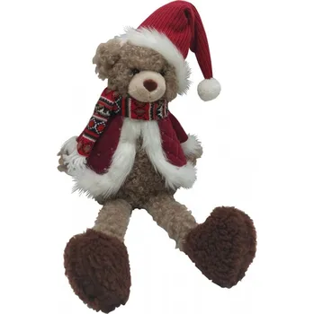 Vánoční dekorace Medvídek sedící 3000085D