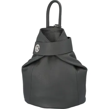 Městský batoh Městský kožený batůžek Kristýna, šedý