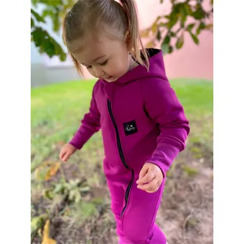 Kojenecký overall Kulišárny Rostoucí overal WARM FUCHSIA VELIKOST: 56