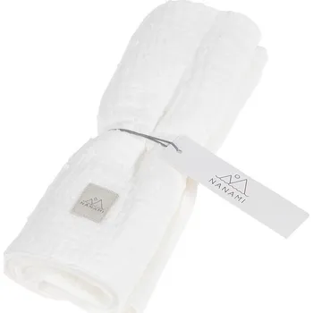 látková plena NANAMI Plenka 60 x 60 cm Woven Dot Off-White