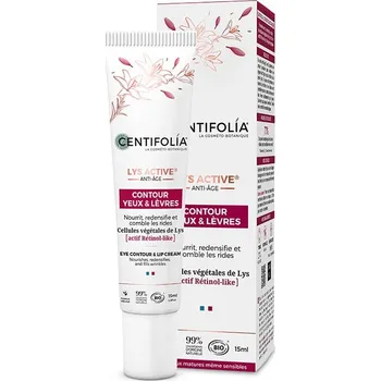 Péče o oční okolí CENTIFOLIA Krém na oční kontury a rty LYS ACTIVE®, 15ml