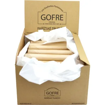 Pařížská trubička FANTAZIE čoko kokos bez lepku (ruční výroba) volně v kartonu 45ks x 30g - Gofre 1950g