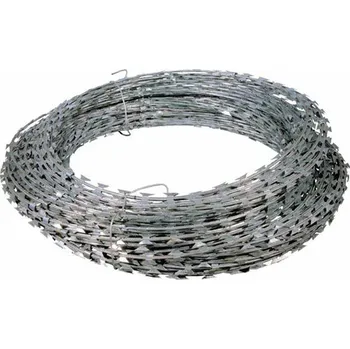 Příslušenství pro plot Žiletková spirála ⌀ vinutí 980mm,11-12m