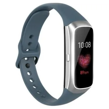 Příslušenství k chytrým hodinkám eses Silikonový řemínek pro Samsung Galaxy Fit - Modro šedý