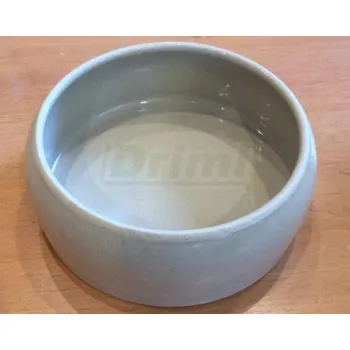 Chov hospodářského zvířete Kameninová miska 1000ml béžová, glazovaná