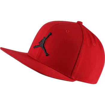 Kšiltovka Jordan Pro Jumpman Snapback Gym AR2118-687 červená/černá uni