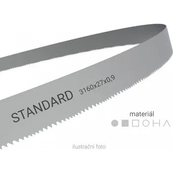 Příslušenství k pile Pilový pás Wikus STANDARD 3160x27x0,9mm (pro PMS 270/350 SAD/HAD) 2-3